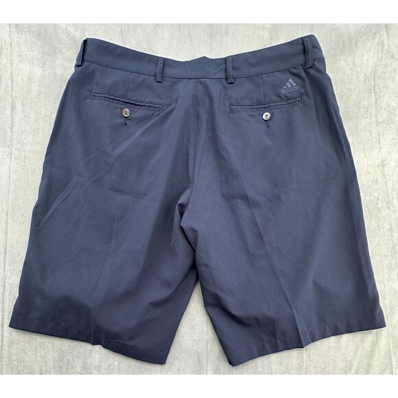 Adidas Golf Shorts Mens 36 Blue Climalite Performance Classic Fit 2 Pair Lot - Picture 5 of 16